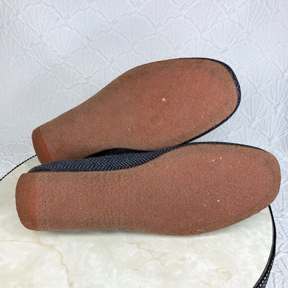 Rothy’s Shoes Mens Size 11 Gray The Merino Wool Sherpa Slipper Comfort Loafers - Picture 10 of 12